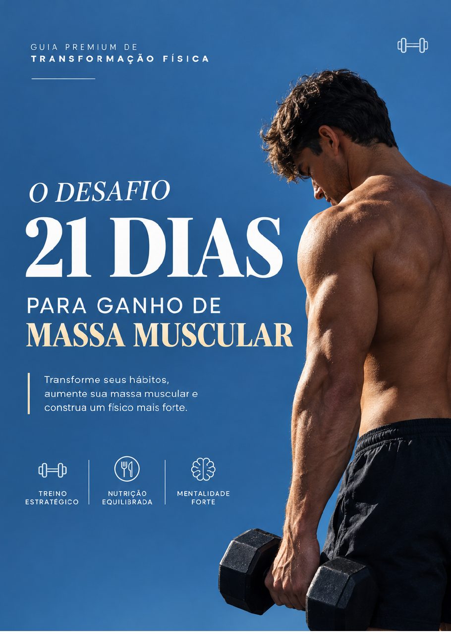 O Desafio 21 Dias para Ganho de Massa Muscular